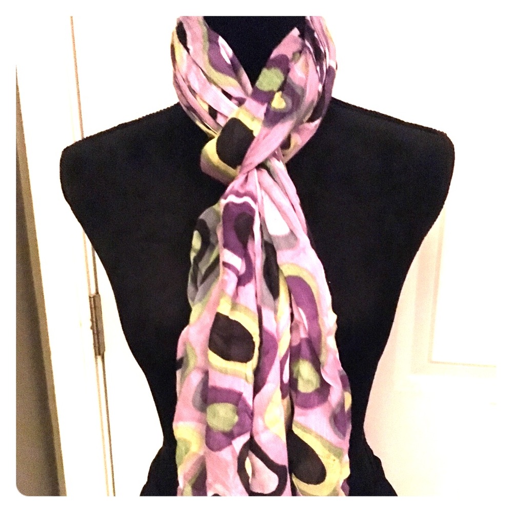 Multi colored scarf